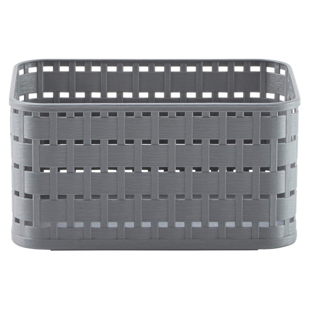 Rotho KOŠ DO REGÁLU, antracitová