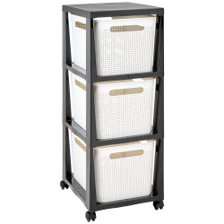 Rotho UNIVERZÁLNÍ VOZÍK, 36,6/29,6/77 cm