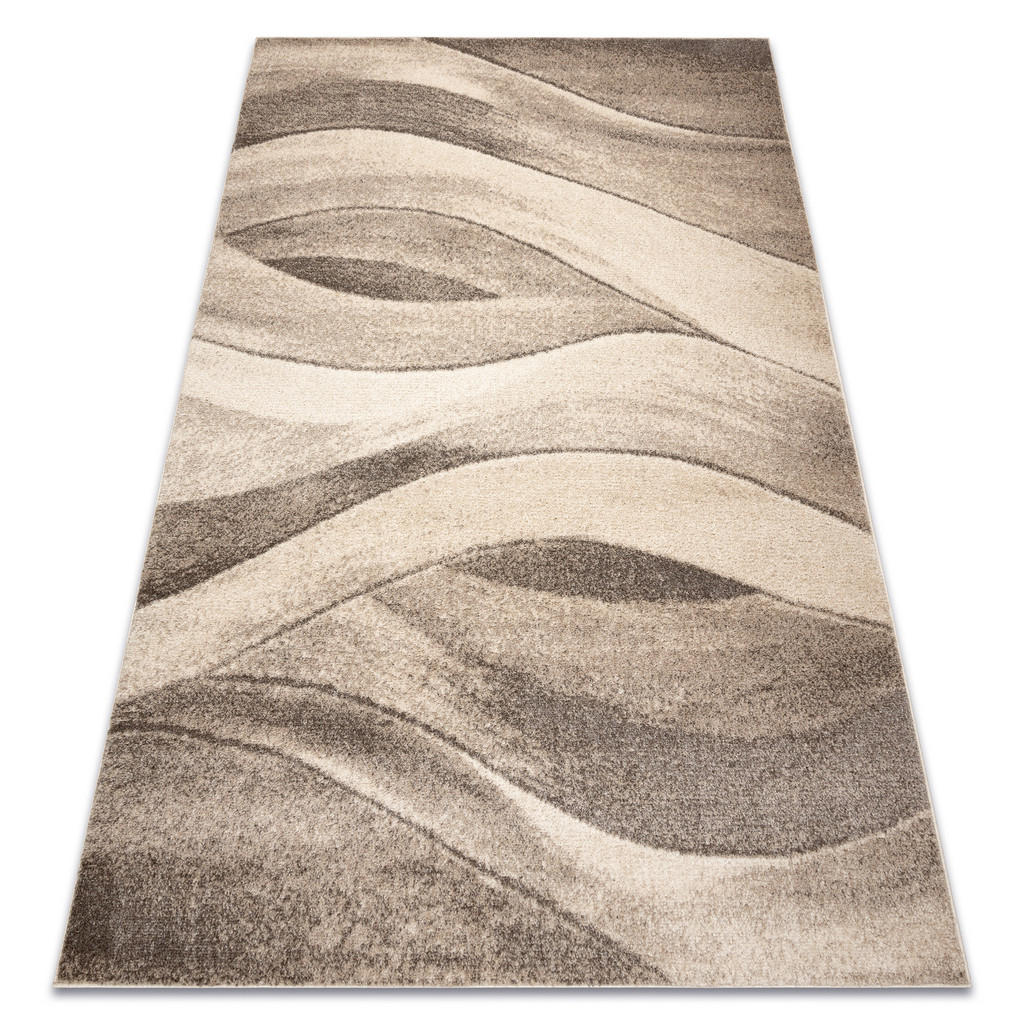 rugsX KOBEREC FUSION 1617 béžová / krémová - Vlny, moderní, abstraktní 240/330 cm