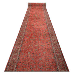 rugsX POGUMOVANÝ běhoun LOTUS TRADITION 58160 Klasický, ornament červená NA MYTÍ 80cm 80/100 cm