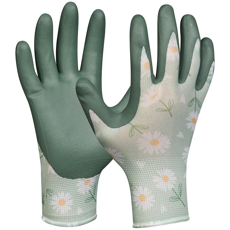 Rukavice GARDELUXE DAISY – ZELENÉ 7/S