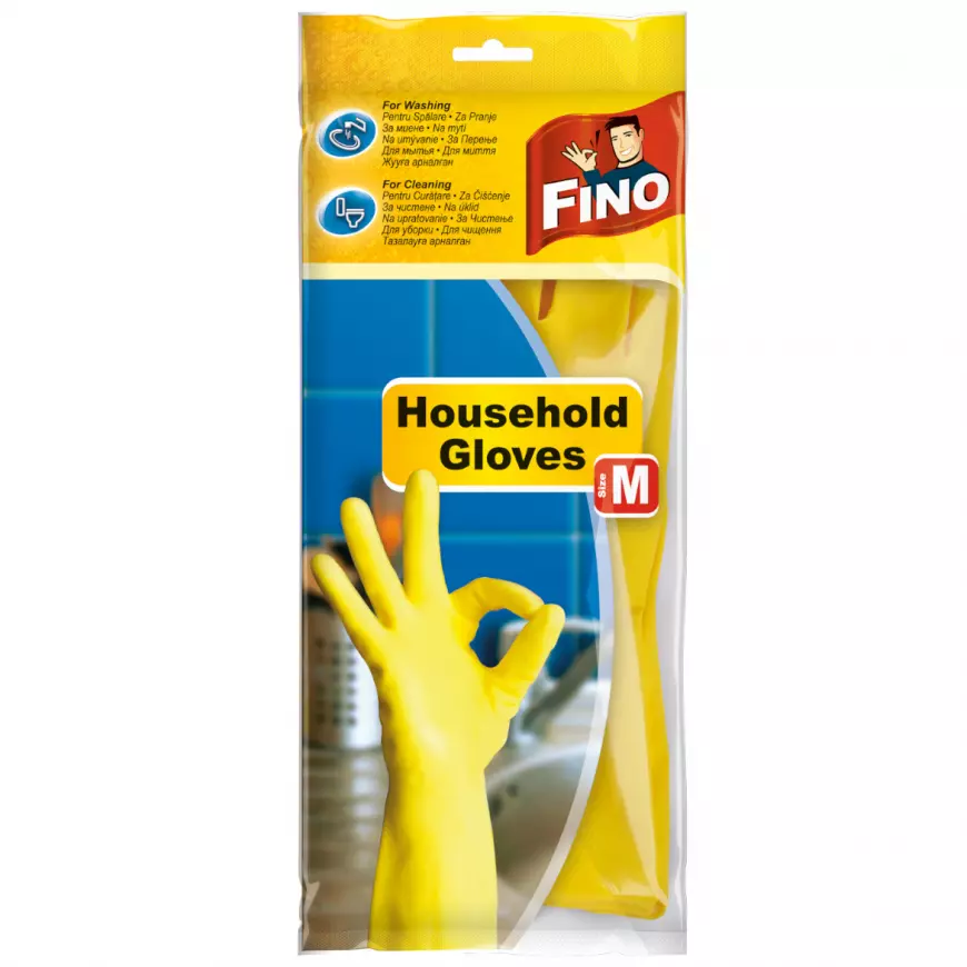 Rukavice úklidové Fino