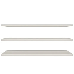 Sada 3 polic Moduklix šedá pro MKXS82C1EC; MKXS92C1EC