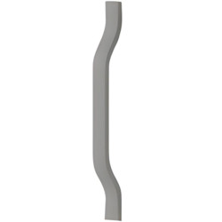 Sada kovových úchytů pro prodloužení Braga 5 šedá