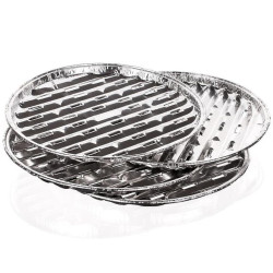 Sada kulatých hliníkových misek, 4ks 5012295