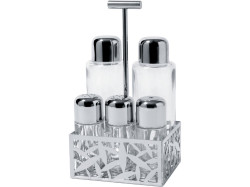 Sada nádob na ochucovadla Cactus, 5 ks - Alessi