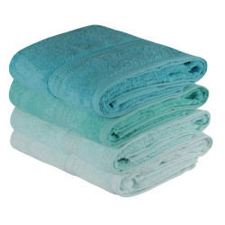 SADA OSUŠEK DO SPRCHY, 70/140 cm, zelená, světle zelená, mátově zelená 4dílné