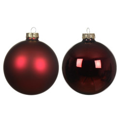 SADA VÁNOČNÍCH KOULÍ 4 ks