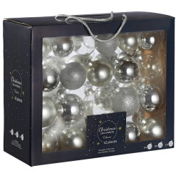 SADA VÁNOČNÍCH KOULÍ 42dílné