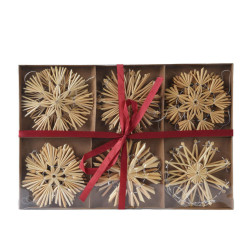 SADA VÁNOČNÍCH OZDOB 6 ks