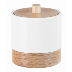 Sadena KOSMETICKÁ DÓZA bílá, barvy dubu