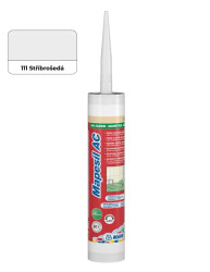 Sanitární silikon Mapei Mapesil 310 ml AC 111 stříbrošedá