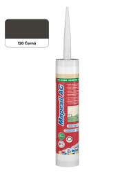 Sanitární silikon Mapei Mapesil 310 ml AC 120 černá