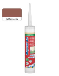 Sanitární silikon Mapei Mapesil 310 ml AC 143 terracotta