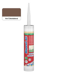 Sanitární silikon Mapei Mapesil 310 ml AC 144 čokoládová