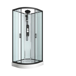 Sanotechnik SPRCHOVÝ KOUT černá