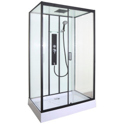 Sanotechnik SPRCHOVÝ KOUT černá