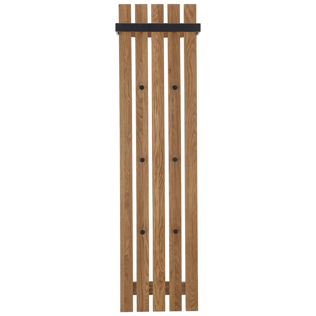 ŠATNÍ PANEL, přírodní barvy, černá, dub, 40/150/22 cm