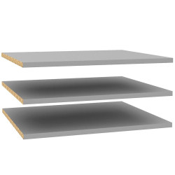 Šatní police Haruki DMRD12 šedé