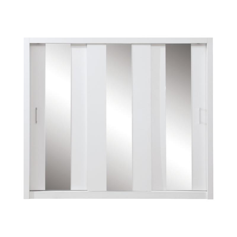 Šatní skříň Duca I 250 Barva korpusu: Bílá, Rozměry: 250 cm