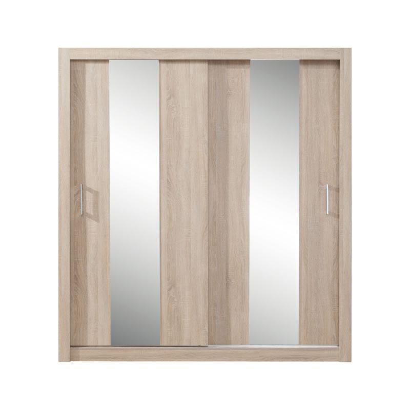 Šatní skříň Duca II 200 Barva korpusu: Dub Sonoma, Rozměry: 200 cm