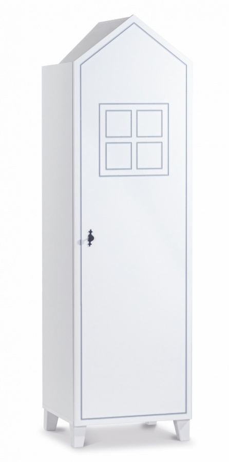 Šatní skříň dundee - bílá