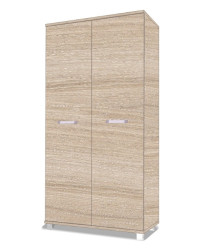 Šatní skříň Maximus M2 Barva korpusu: Dub Sonoma, Rozměry: 100 cm