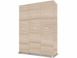 Šatní skříň Maximus M3 Barva korpusu: Dub - sonoma, Rozměry: 150 cm