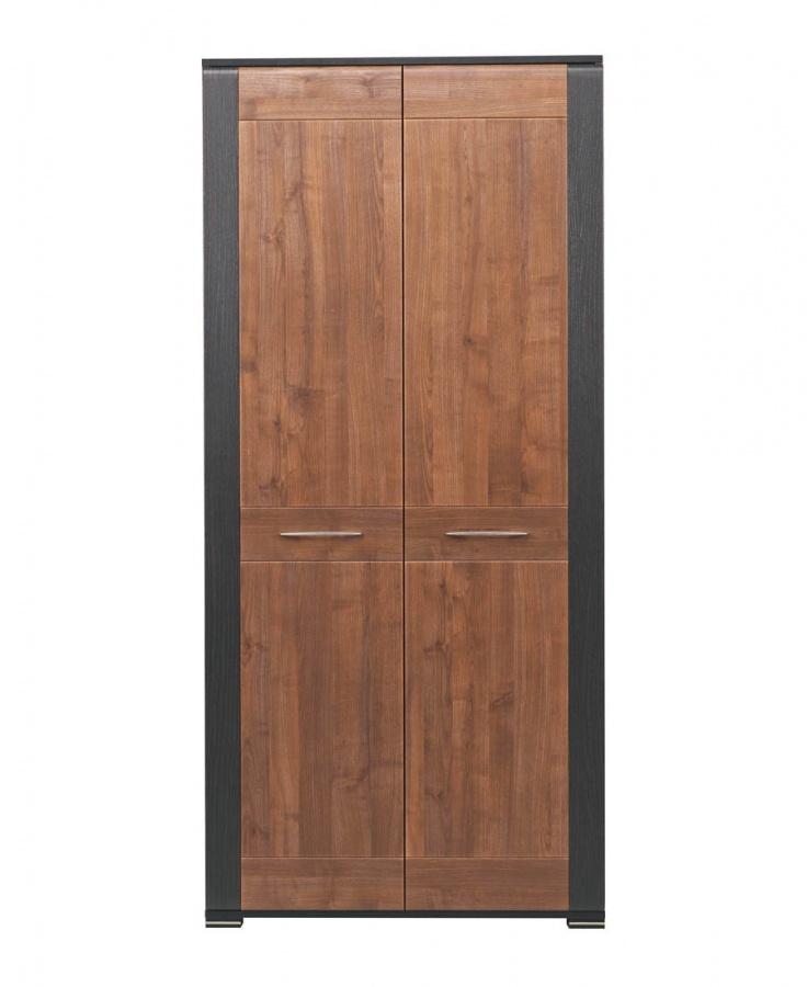 Šatní skříň naomi 2d - ořech/wenge