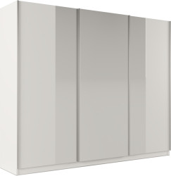 Šatní skříň Praga Barva korpusu: Bílá, Rozměry: 250 cm
