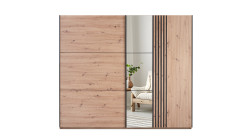 Šatní skříň Sintra Barva korpusu: Dub artisan, Rozměry: 250 cm, Dveře: Dub artisan