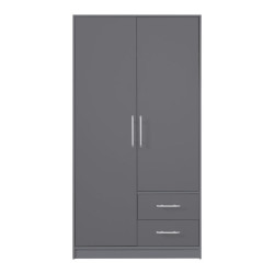 Šatní skříň Smart SR3 Dveře: Antracit, Varianta: Bez zrcadla