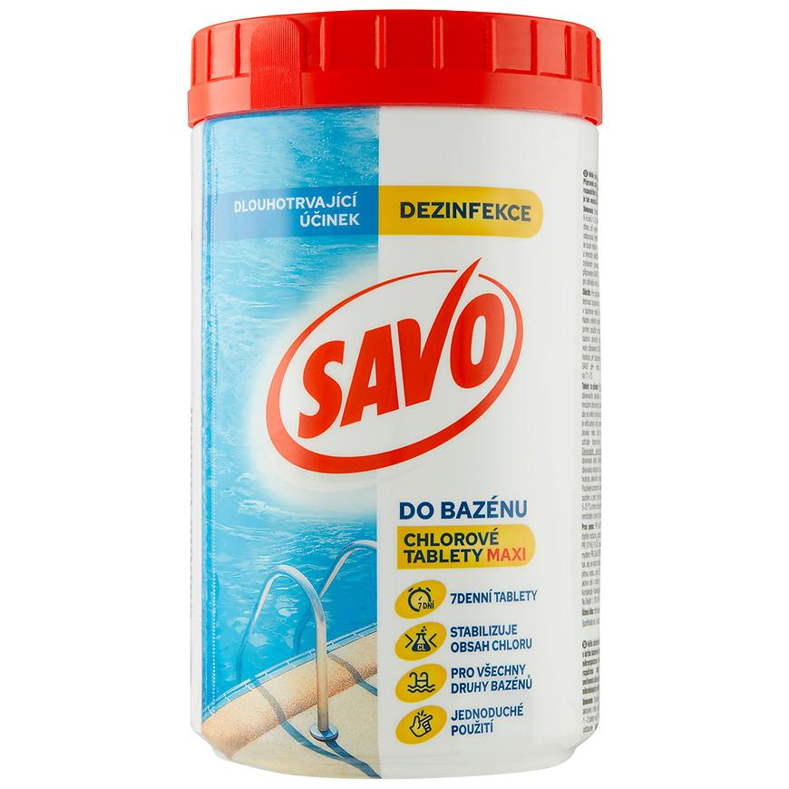 Savo chlórové tablety maxi  1,2kg  676515