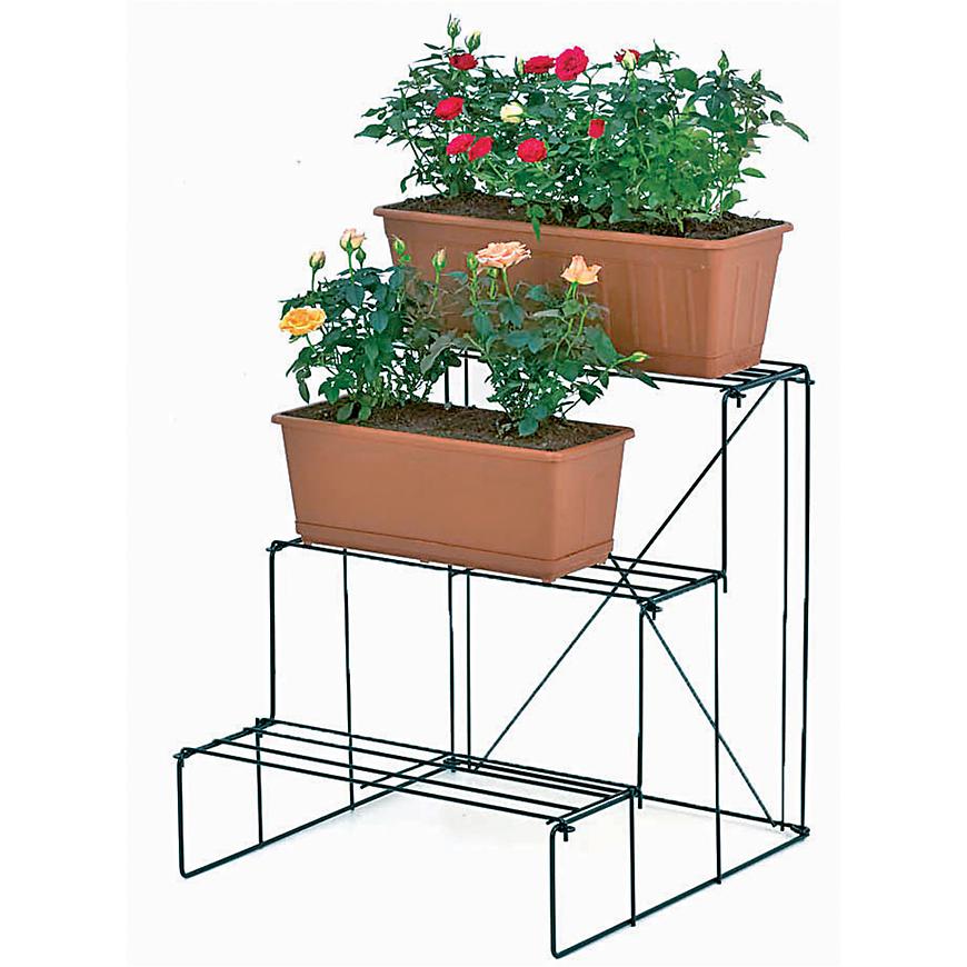 Schodový stojan na 3 truhlíky, FT100