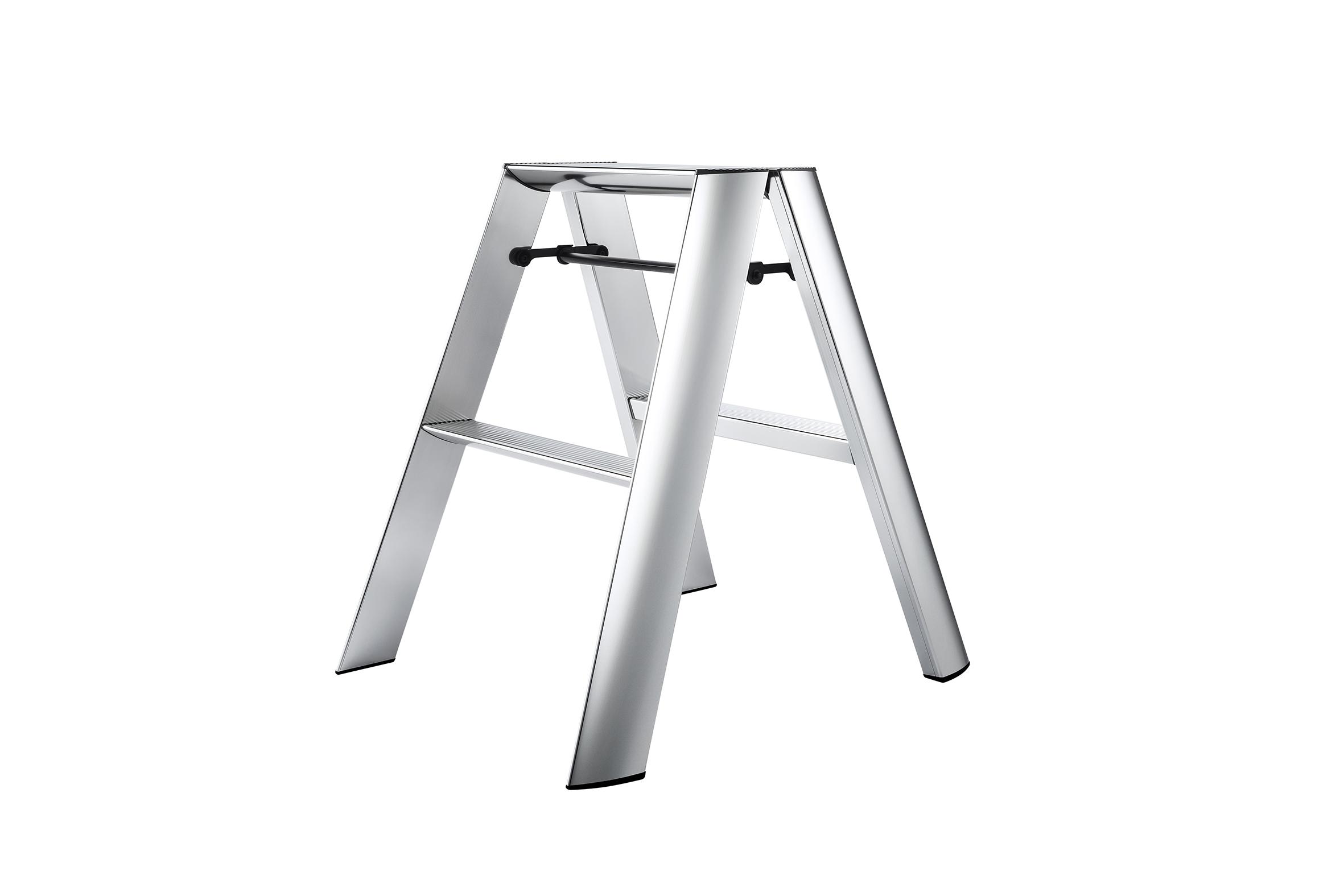 Schůdky malé PREMIUM, stříbrné - Lucano