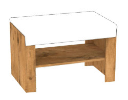 Sedací lavička s výběrem sedáku rea vesti 1 - lancelot