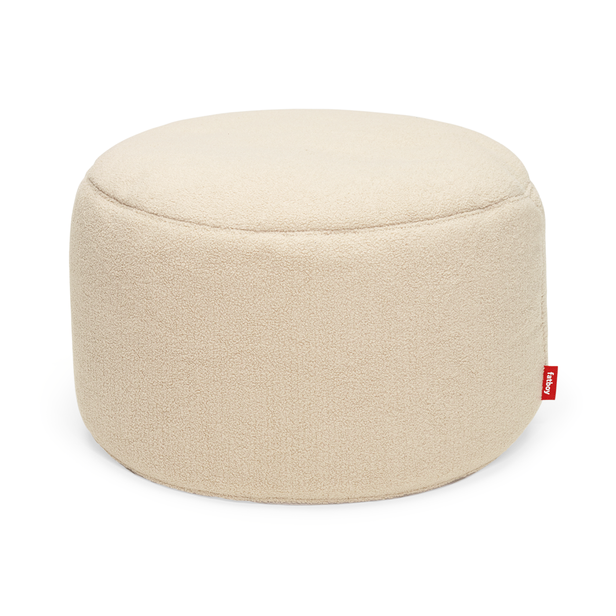 Sedací pouf Point Large Sherpa, více barev - Fatboy Barva: Ecru