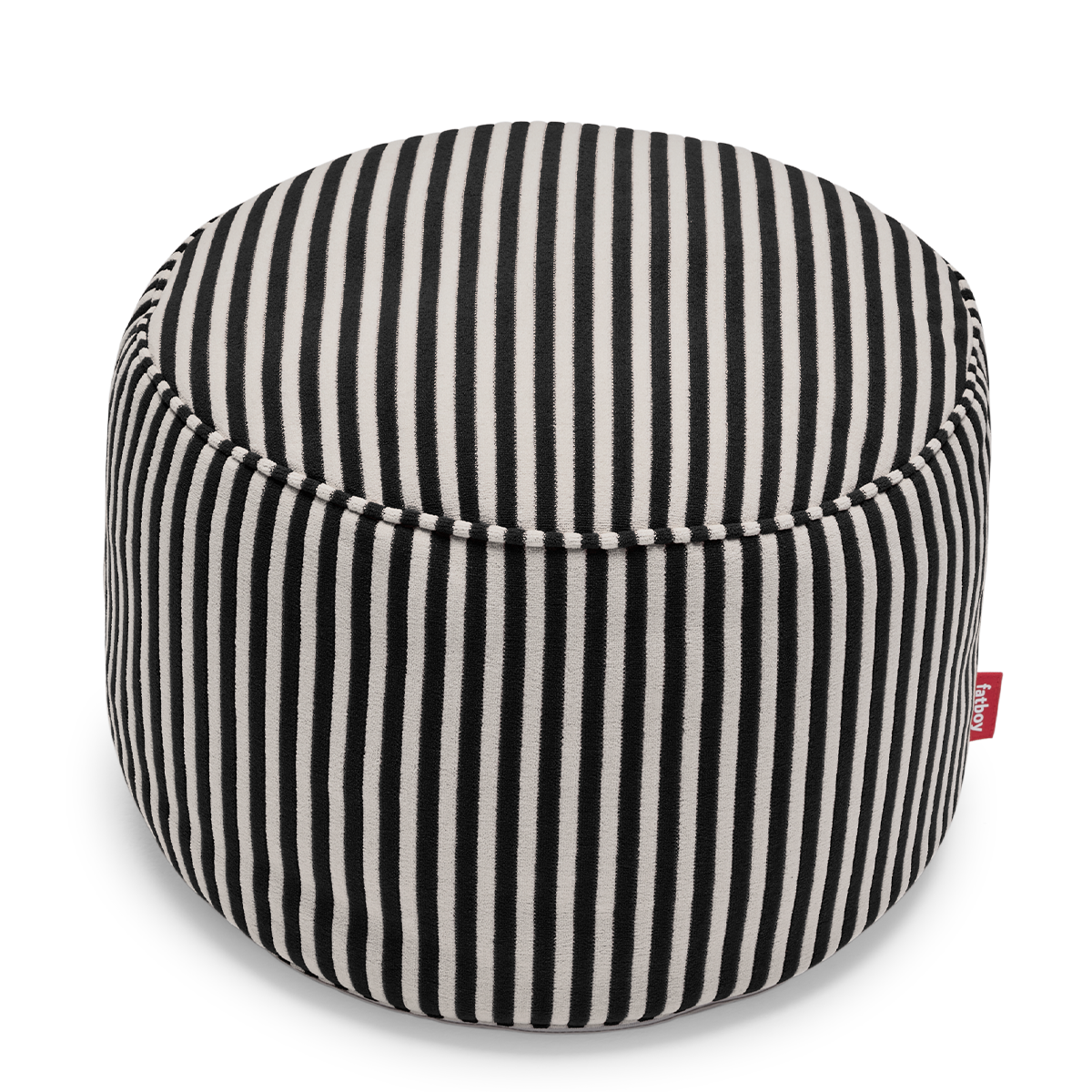 Sedací pouf Point Terry, více barev - Fatboy Barva: černo-krémová