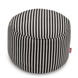 Sedací pouf Point Terry, více barev - Fatboy Barva: černo-krémová