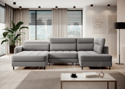 Sedací souprava Berrto Provedení: Levá U, látka: Manhattan 3