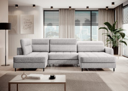 Sedací souprava Berrto Provedení: Pravá U, látka: Aubron 3