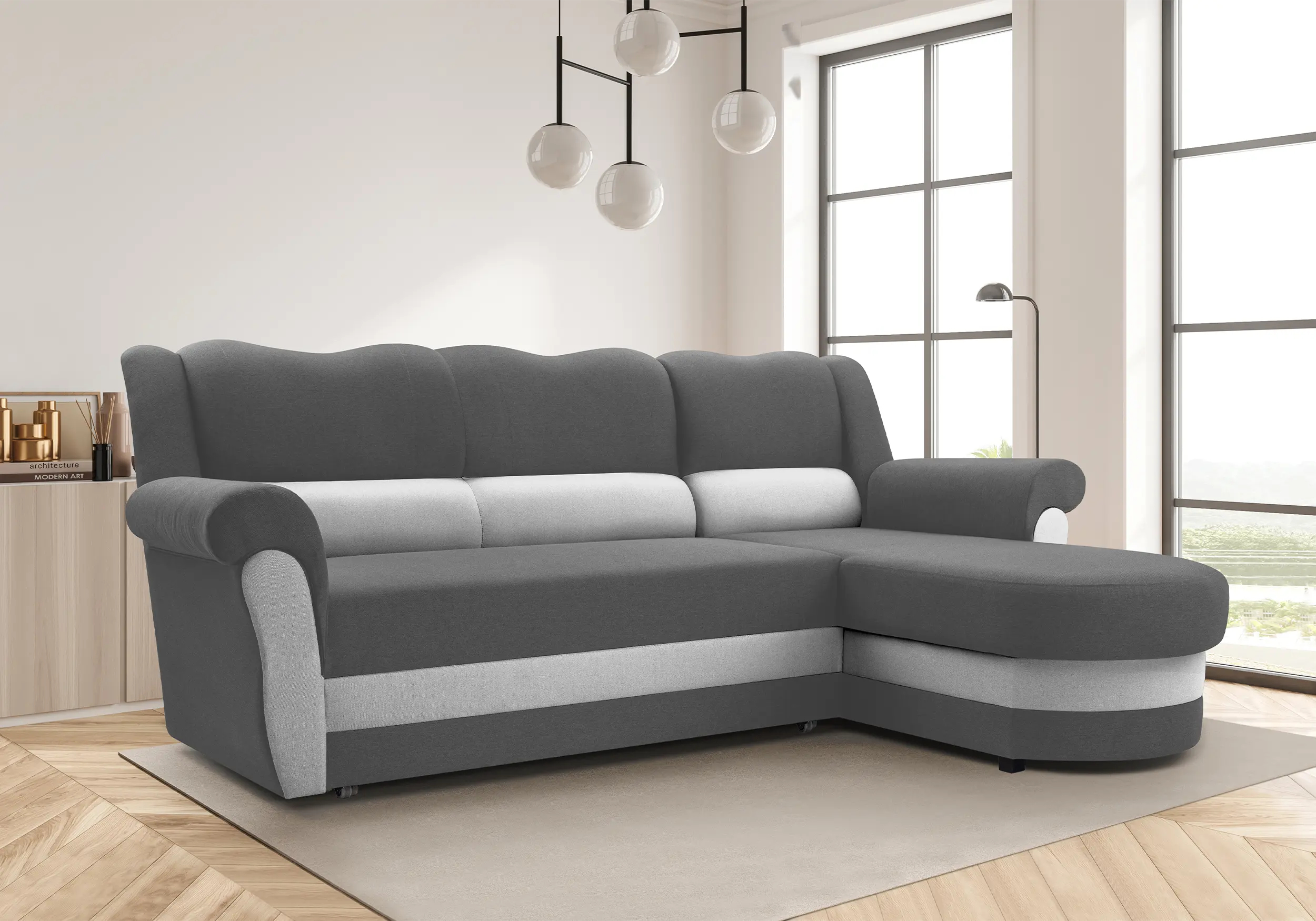 Sedací souprava Bruno - Bah 35 + Bah 31 Provedení: Pravá varianta