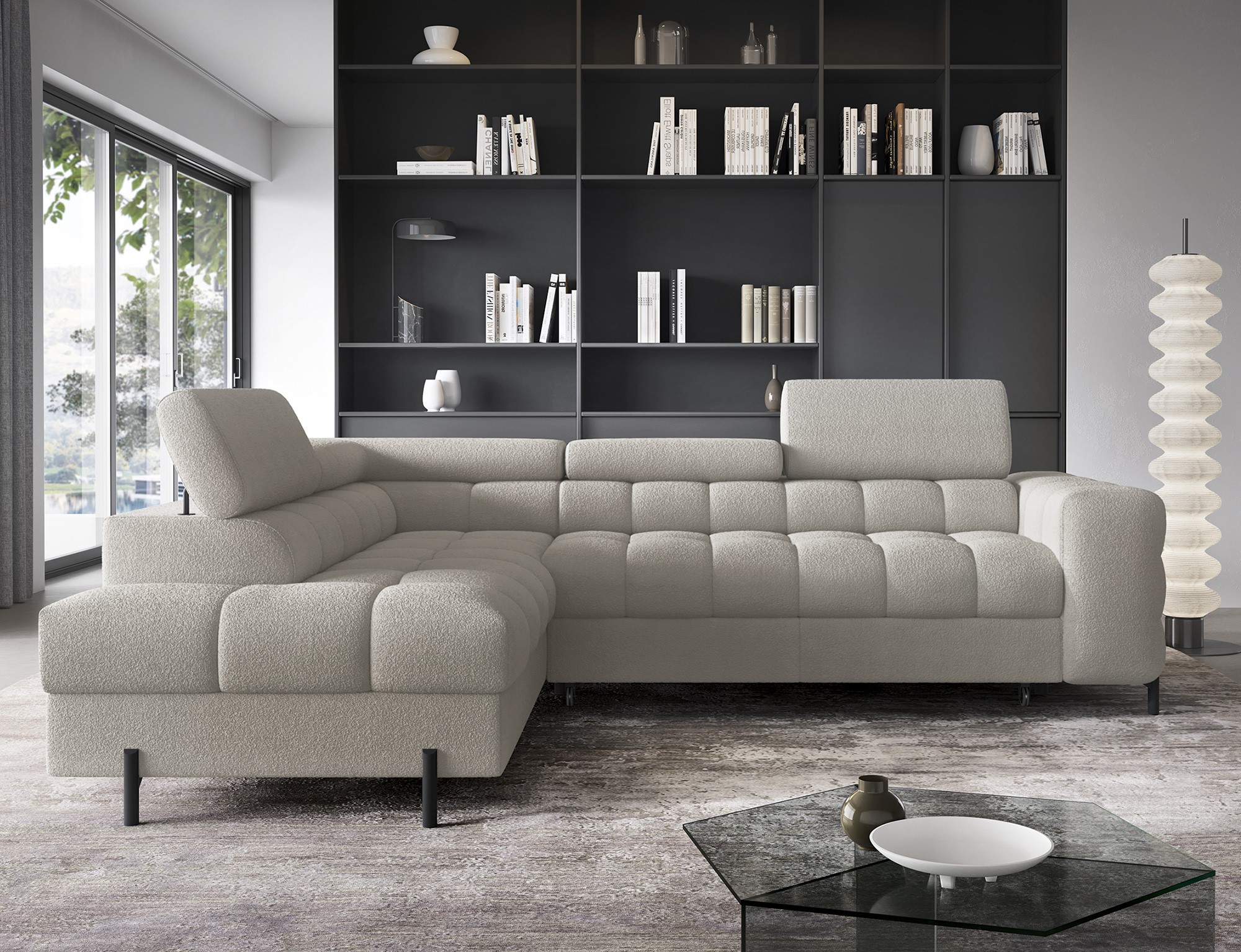 Sedací souprava Ferucce Provedení: Levá varianta, látka: Royal 20