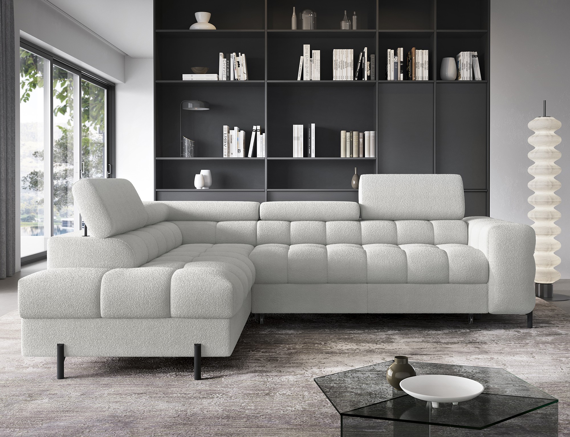 Sedací souprava Ferucce Provedení: Levá varianta, látka: Royal 3