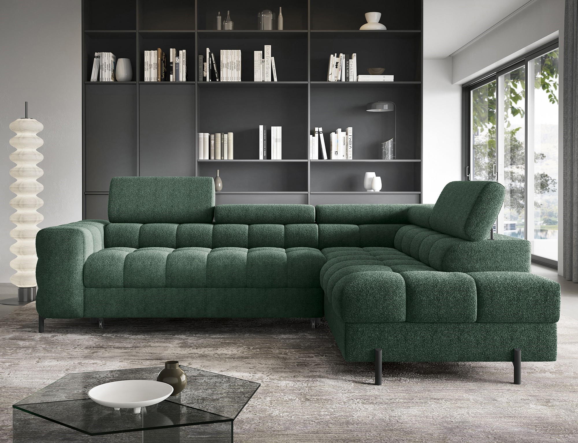 Sedací souprava Ferucce Provedení: Pravá varianta, látka: Amore 35