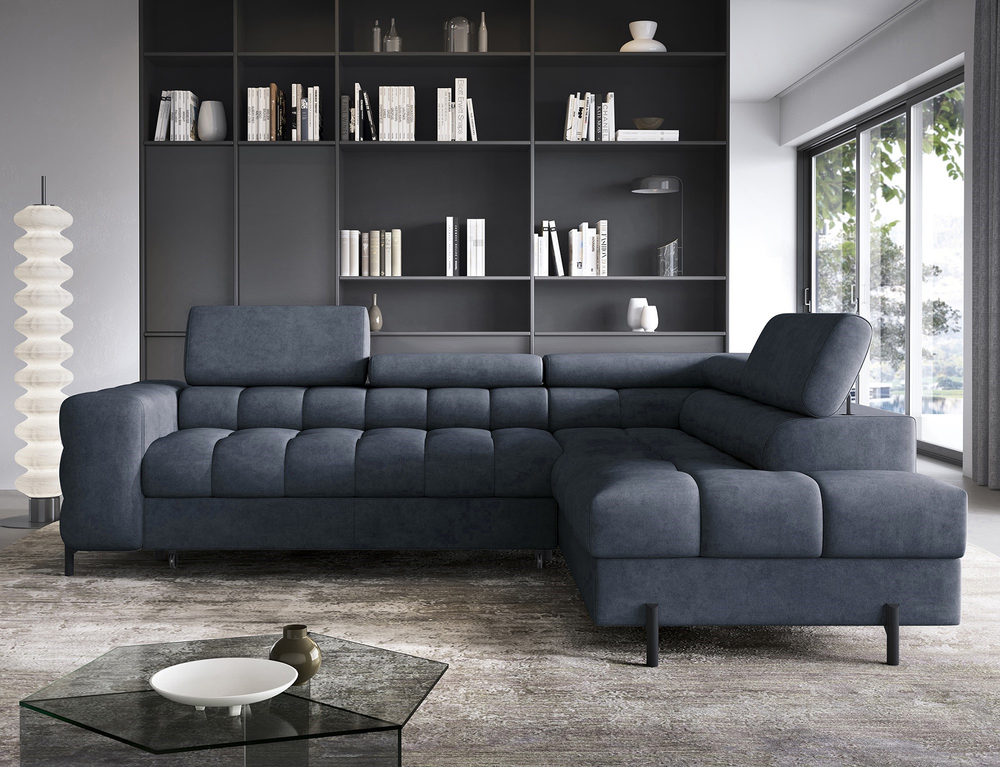 Sedací souprava Ferucce Provedení: Pravá varianta, látka: Aura 40