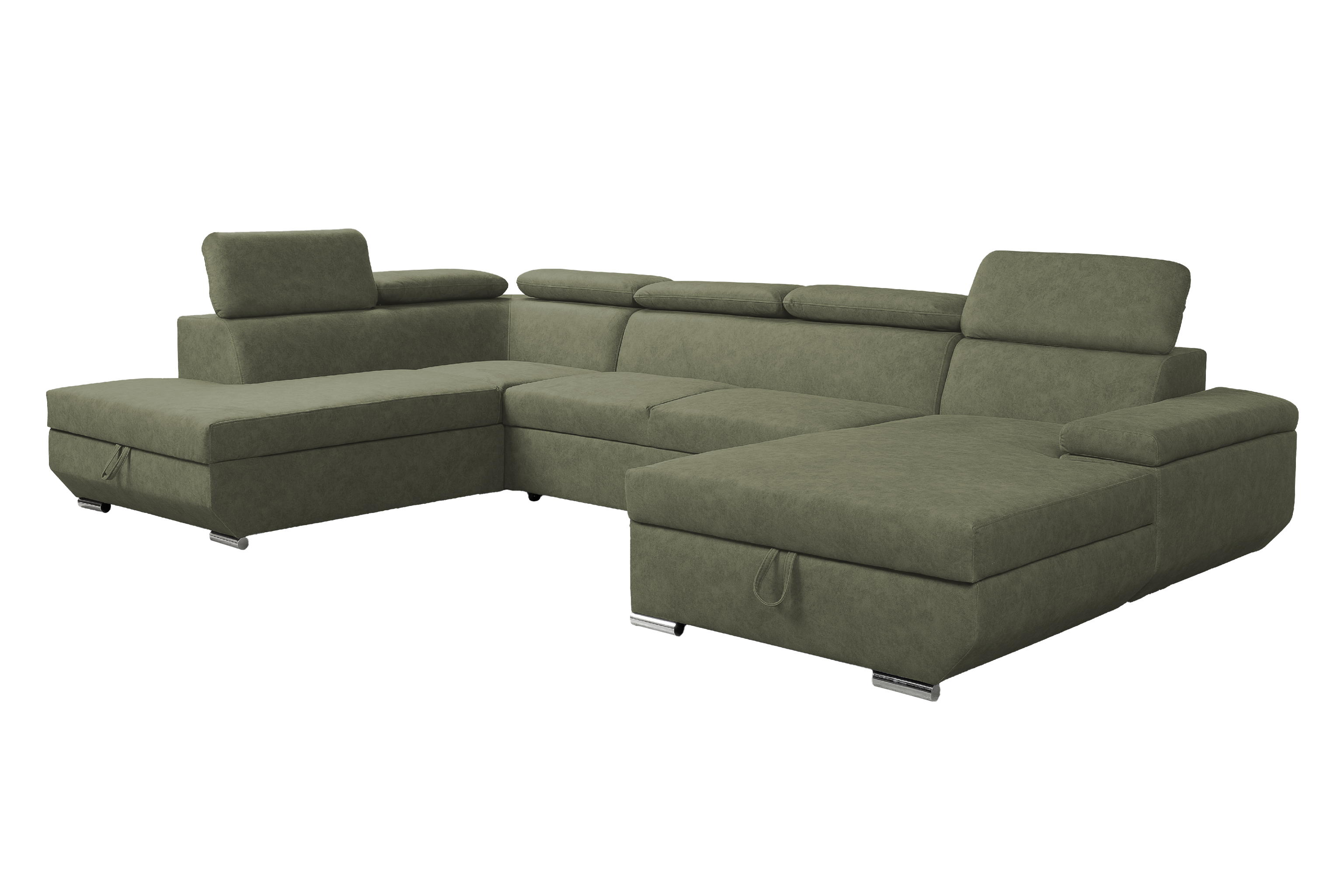 Sedací souprava Lars II. U FORM Provedení: Pravá U, látka: Logan Forest