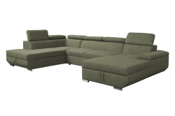 Sedací souprava Lars II. U FORM Provedení: Pravá U, látka: Logan Forest