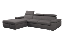 Sedací souprava Lars - Logan Graphite Provedení: Levá varianta, látka: Logan Graphite