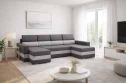 Sedací souprava Logan Mega UNI Provedení: Symetrická, látka: Herbi 30 / Herbi 40